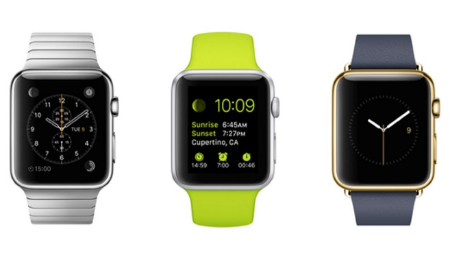 Apple Watch 3 modelos