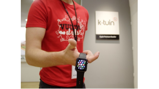 Apple Watch en K-tuin