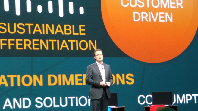 Rob Lloyd, presidente de desarrollo y ventas de Cisco, en el Partner Summit 2013