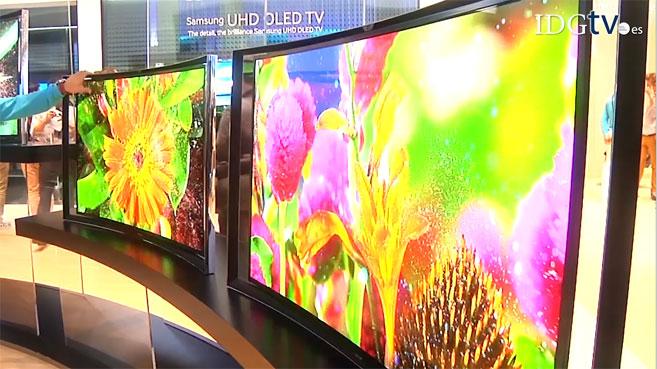 IFA 2013: televisores OLED curvos de Samsung y LG