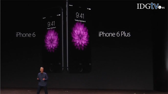 presentación del iPhone 6