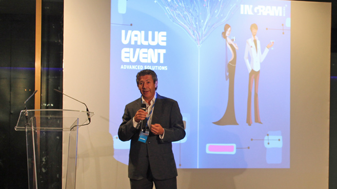 Jaime Soler en Value Event Ingram Micro en Madrid