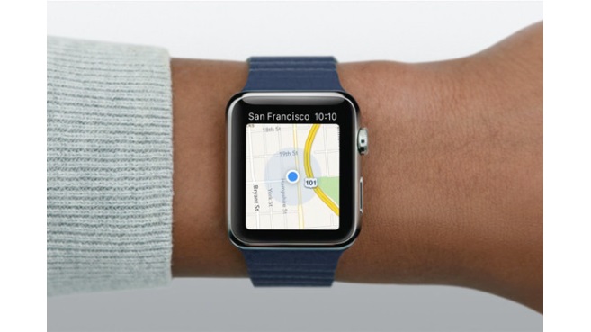 Apple Watch Mapas