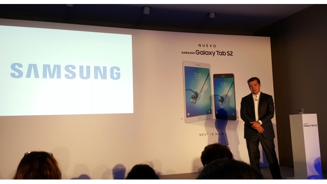 Galaxy Tab S2 presentacion