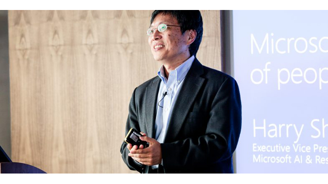 Harry Shum, vicepresidente ejecutivo de la división de Investigación e Inteligencia Artificial de Microsoft