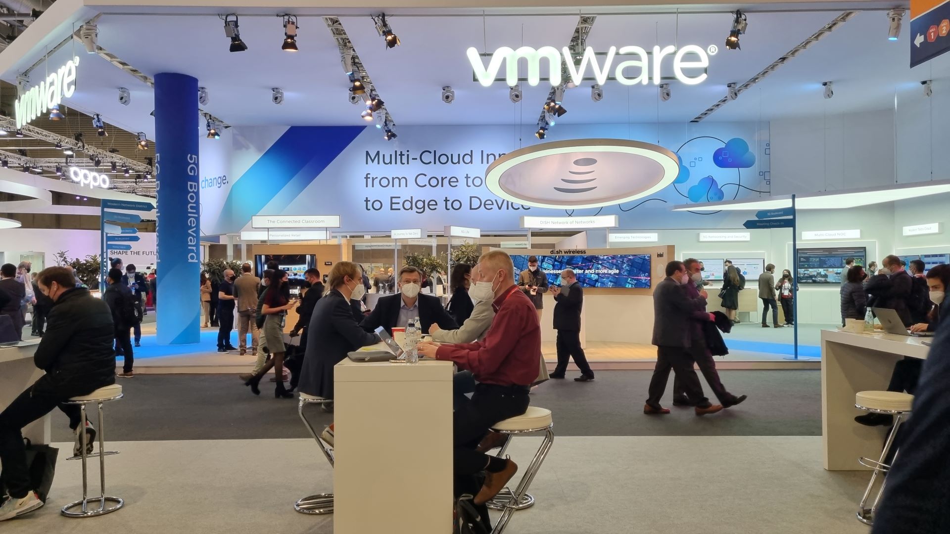 stand de VMware en MWC 2022